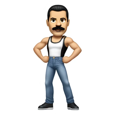 Freddie Mercury  macho sticker