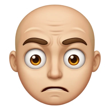 Disgusted Mad Face sticker