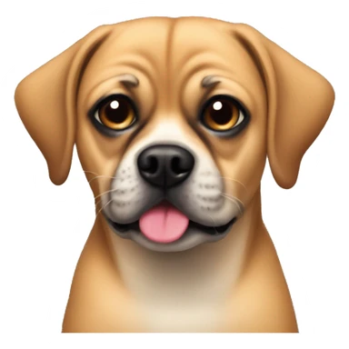 Puggle sticker