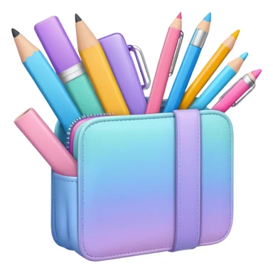 aesthetic school supplies pastel sticker