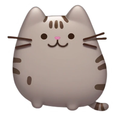 candy pusheen sticker