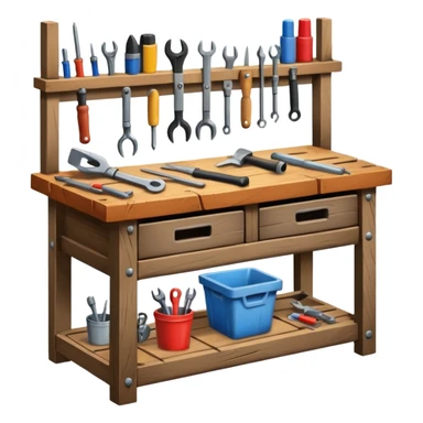 Workshop Bench sticker