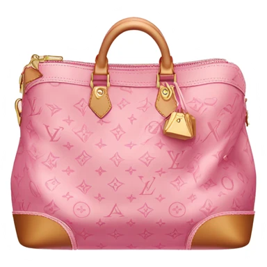 Pink Louis Vuitton bag  sticker