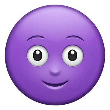 Rond violet normal sticker