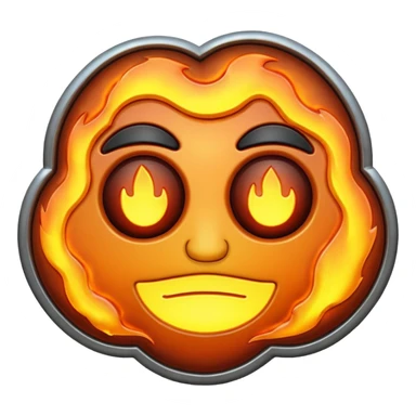 Heated Metal without face  sticker