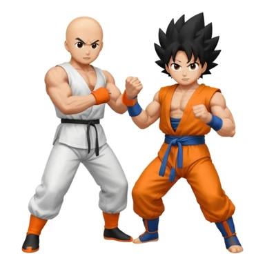 Saitama vs Goku sticker
