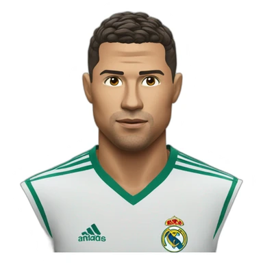 Ronaldo pensif sticker
