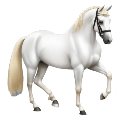 dressage horse sticker