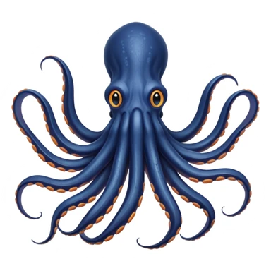Giant Squid – Huge squid with long curling arms sticker
