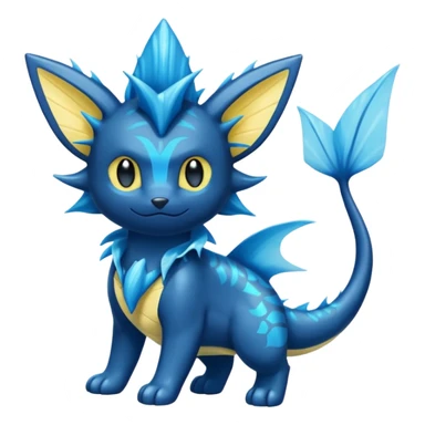 Luxray-Vaporeon-Dewott-fusion sticker
