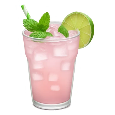 Light pink mojito sticker