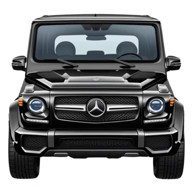 Mercedes black g63 sticker