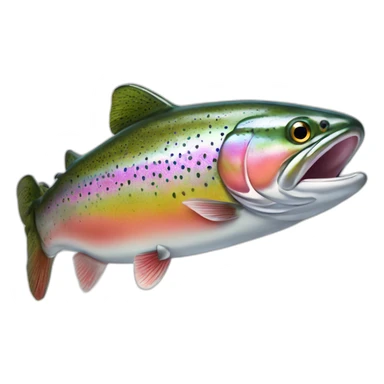rainbow-trout sticker