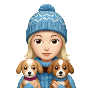 Winter Beanie Pet sticker