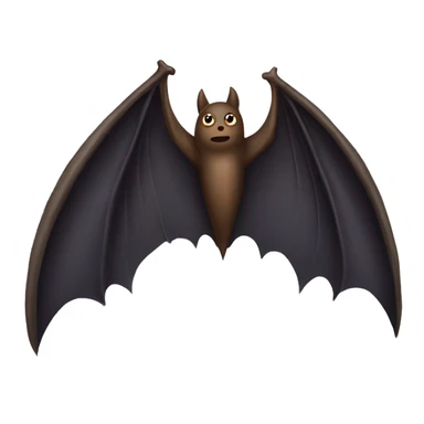 large bat wings sticker