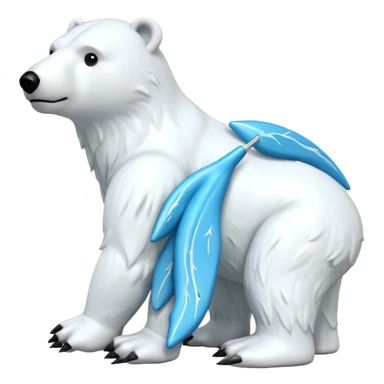 Articulated polar bear toy, realistic comet collection, 18 cm vinyl. Get ready for an expedition to the most powerful ice king. The polar bear from the realistic comet collection is ready for action!  sticker