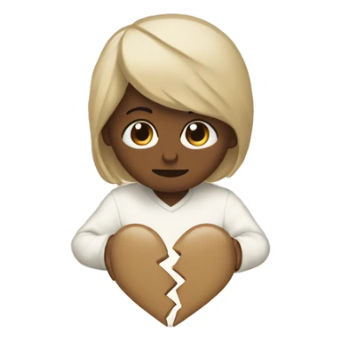 broken heart beige 💔 sticker