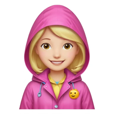 girl in pink rain coat



 sticker