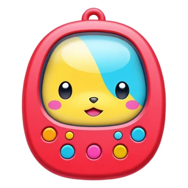 Tamagotchi from the Turning Red movie sticker