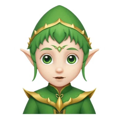baby elf sticker