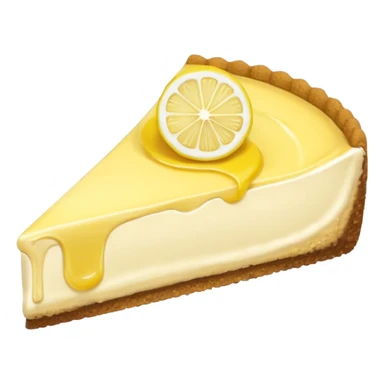 Lemon cheesecake sticker