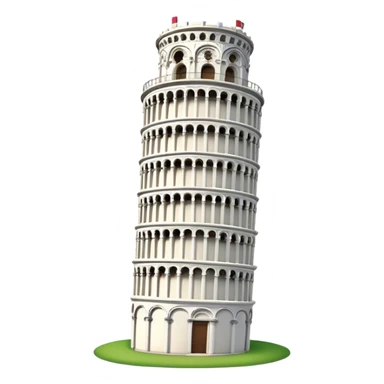 Leaning tower of Pisa emoji  sticker