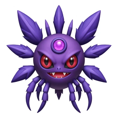 Venonat-Genesect-Sableye-Noibat-fusion, dull body sticker