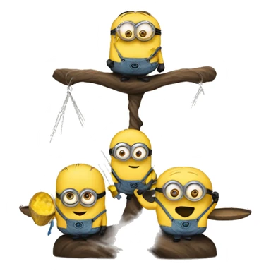 balance with minions sticker