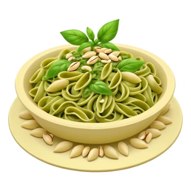 Pesto pasta sticker