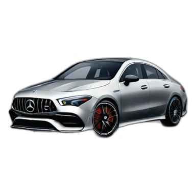 Mercedes cla 45s amg sticker
