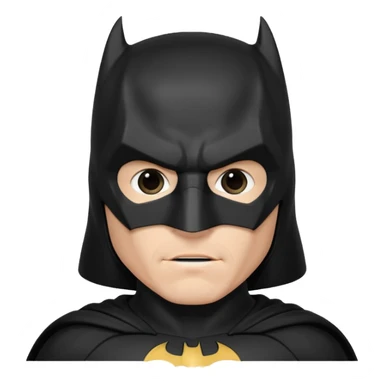 christian bale batman sticker