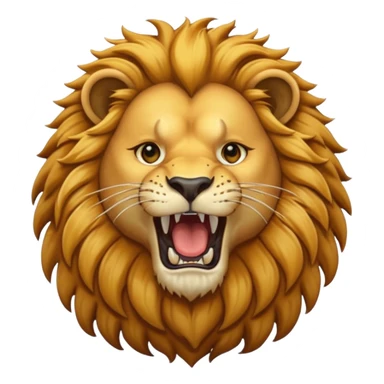 lion roar video sticker