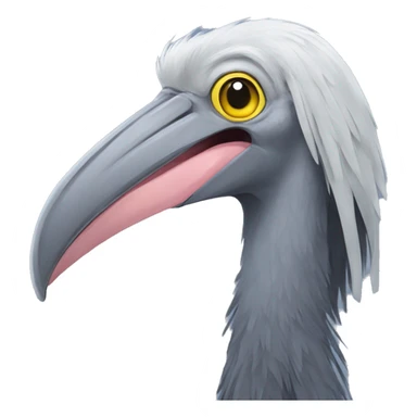 Shoebill stork sticker