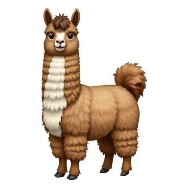 A yodelling llama sticker