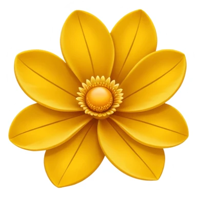 Golden petals  sticker