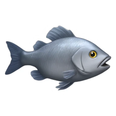 big grey fish from the music video adore you by harry styles sticker