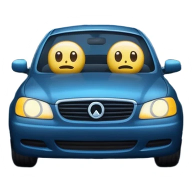 Driving at night sticker