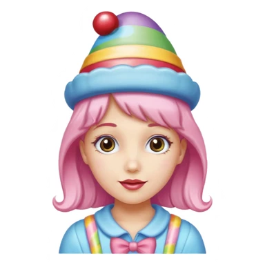 candy hatted girl from candyland sticker