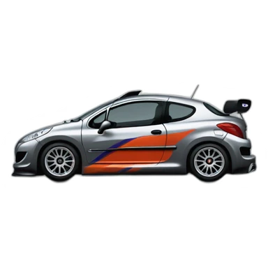 Peugeot 207 RC RACING sticker