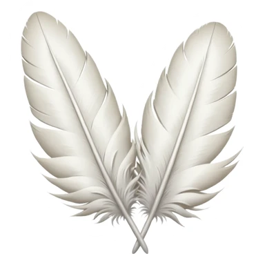 bundle of feathers sticker