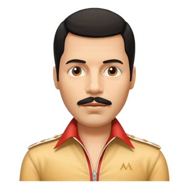 
Freddie Mercury in 70s sticker