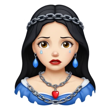 Snowwhite in chains sticker