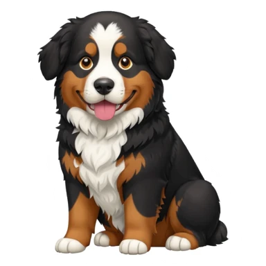 Bernese mountain dog sticker