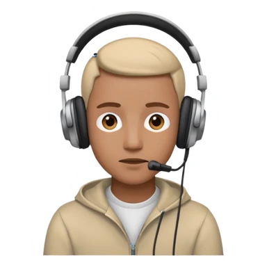 podcast listening sticker