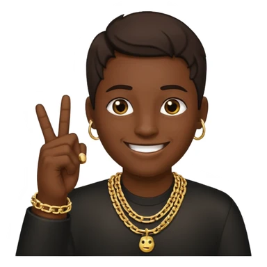 😊🖕🏽 sticker