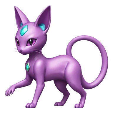 Mewtwo-Purrloin-Genesect-Deoxys-Espeon-alien-hybrid-fusion sticker