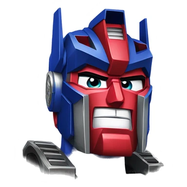 Optimus Prime is evil sticker