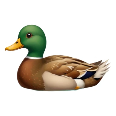 Sarcelle hiver canard sticker