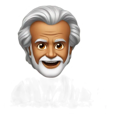 rajinikanth celebrating Diwali sticker