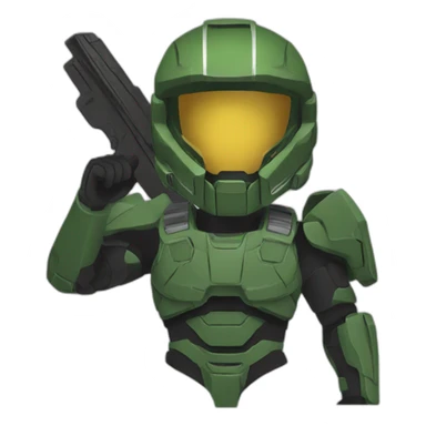 Halo Spartan sticker
